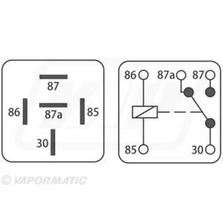 VAPORMATIC RELAY 20/30 A - AL69699V, AL208596, VLC2538